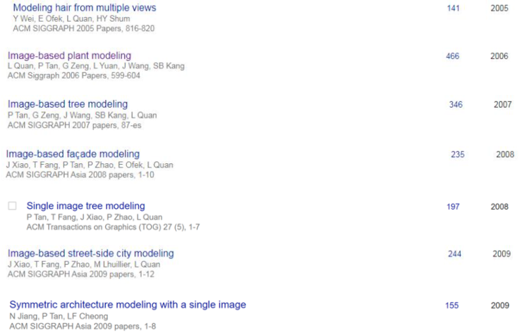 九游体育计算机视觉华人史：权龙与他的学生们(图7)