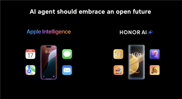 再次领先苹果九游体育一个身位 荣耀Magic7系列AI体验脱胎换骨(图5)