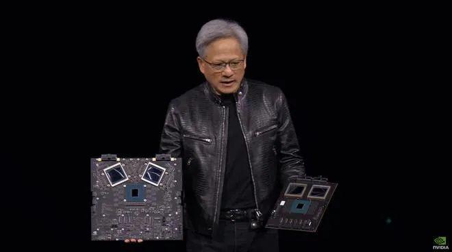 九游体育炸裂！英伟达发布全球最强AI芯片：性能提升30倍丨邦早报(图1)