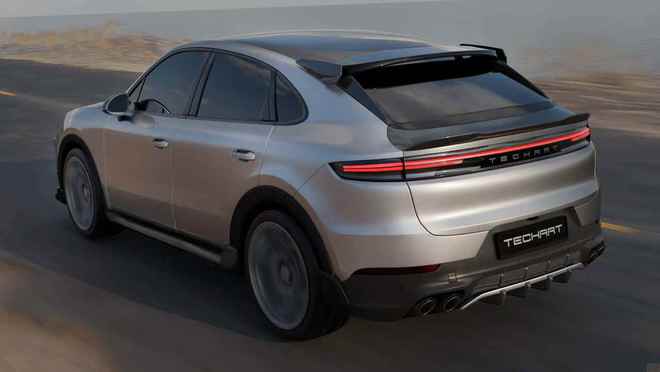 九游体育视觉系救赎？Techart再次为保时捷 卡宴动刀推新套件！(图1)